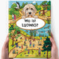 Wo bist du? - Personalisiertes Hunde-Wimmelbuch