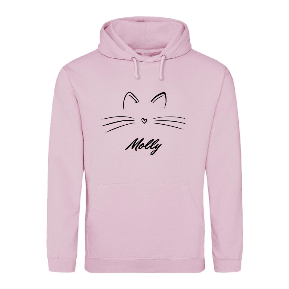 Katzengesicht - Individueller Hoodie