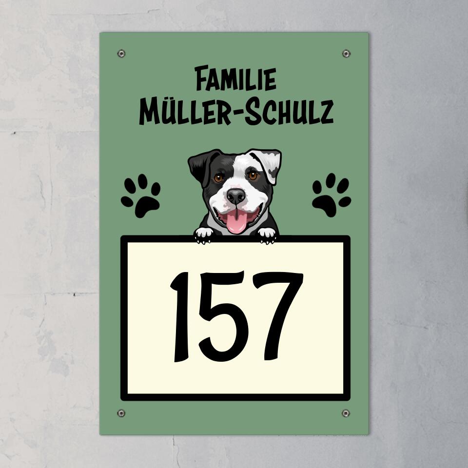 Hausnummer - Individuelles Türschild
