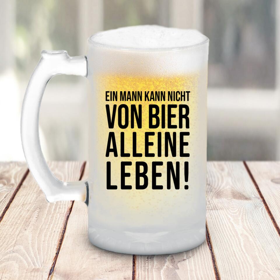 Bier mit dem Hund - Individueller Bierkrug