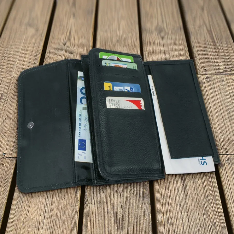 Dein Foto mit Pfotenmuster - Individuelles Portemonnaie