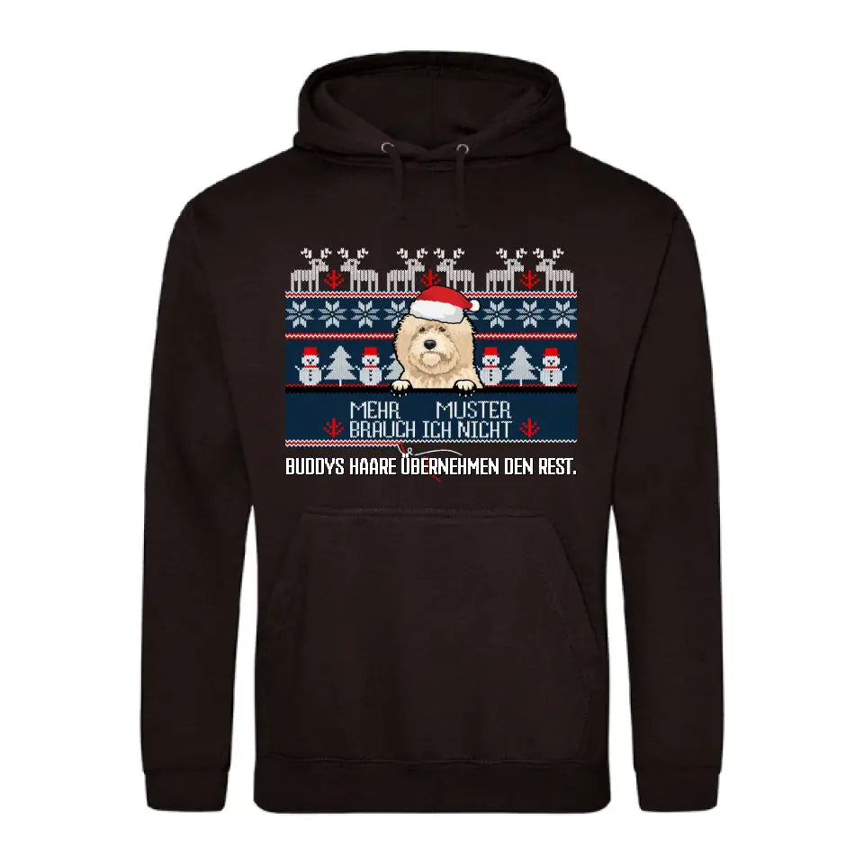 Haariger Christmas Sweater - Individueller Hoodie