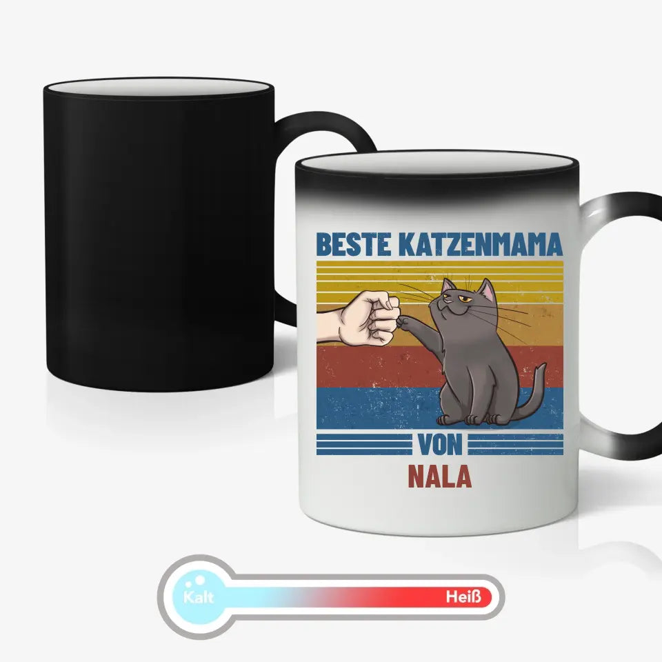 Beste Katzeneltern von - Individuelle Tasse