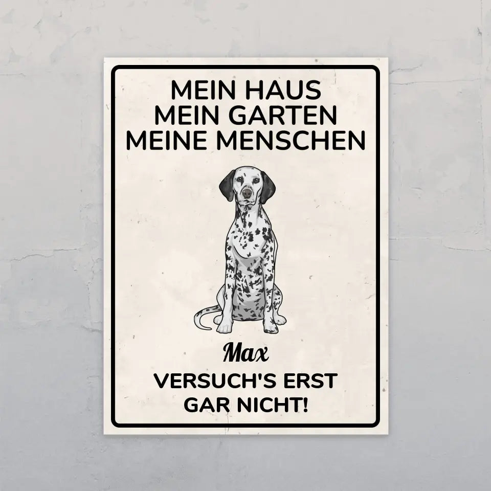Mein Haus, mein Garten - Individuelles Gartenschild