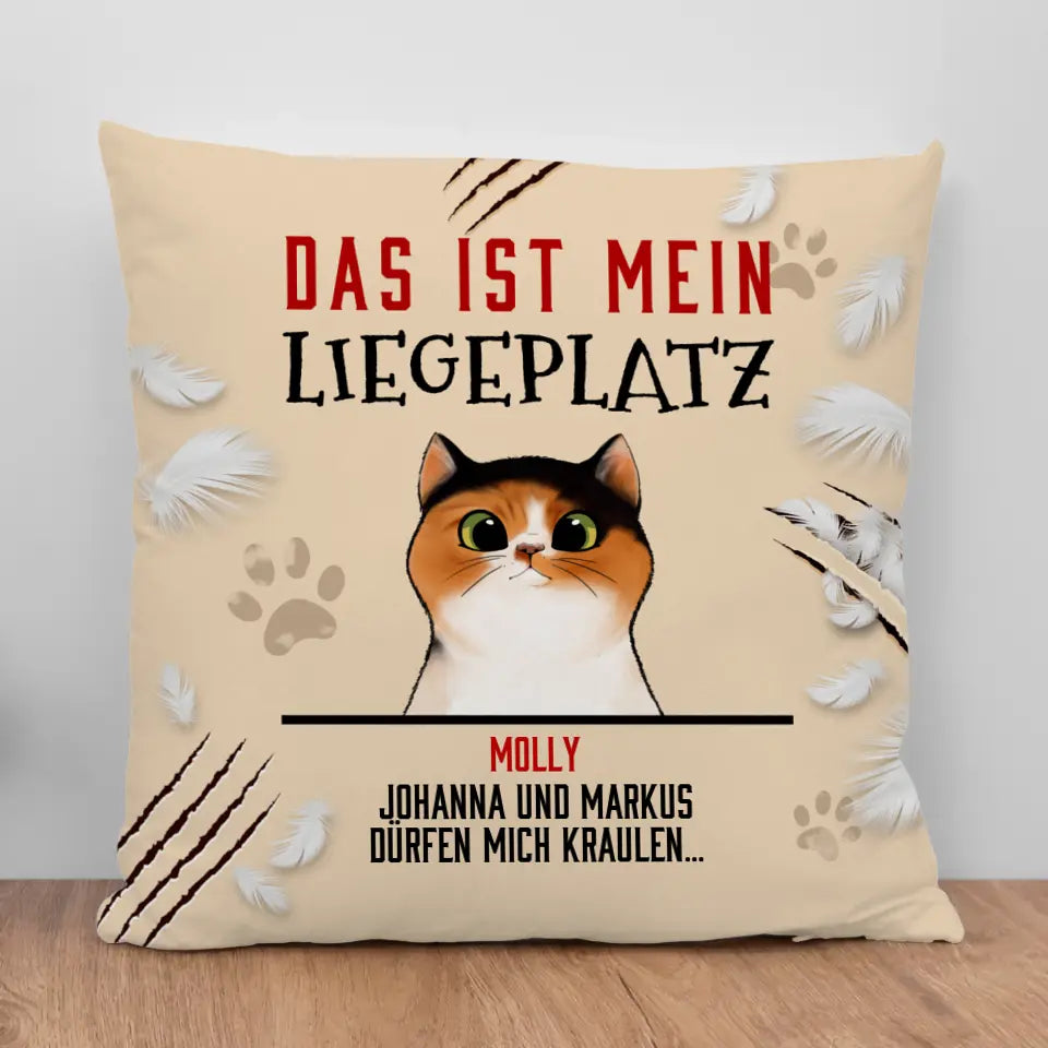 Unser Liegeplatz - Individuelles Kissen
