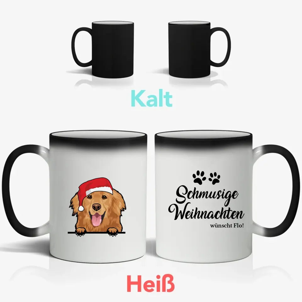 Schmusige Weihnachten - Individuelle Tasse