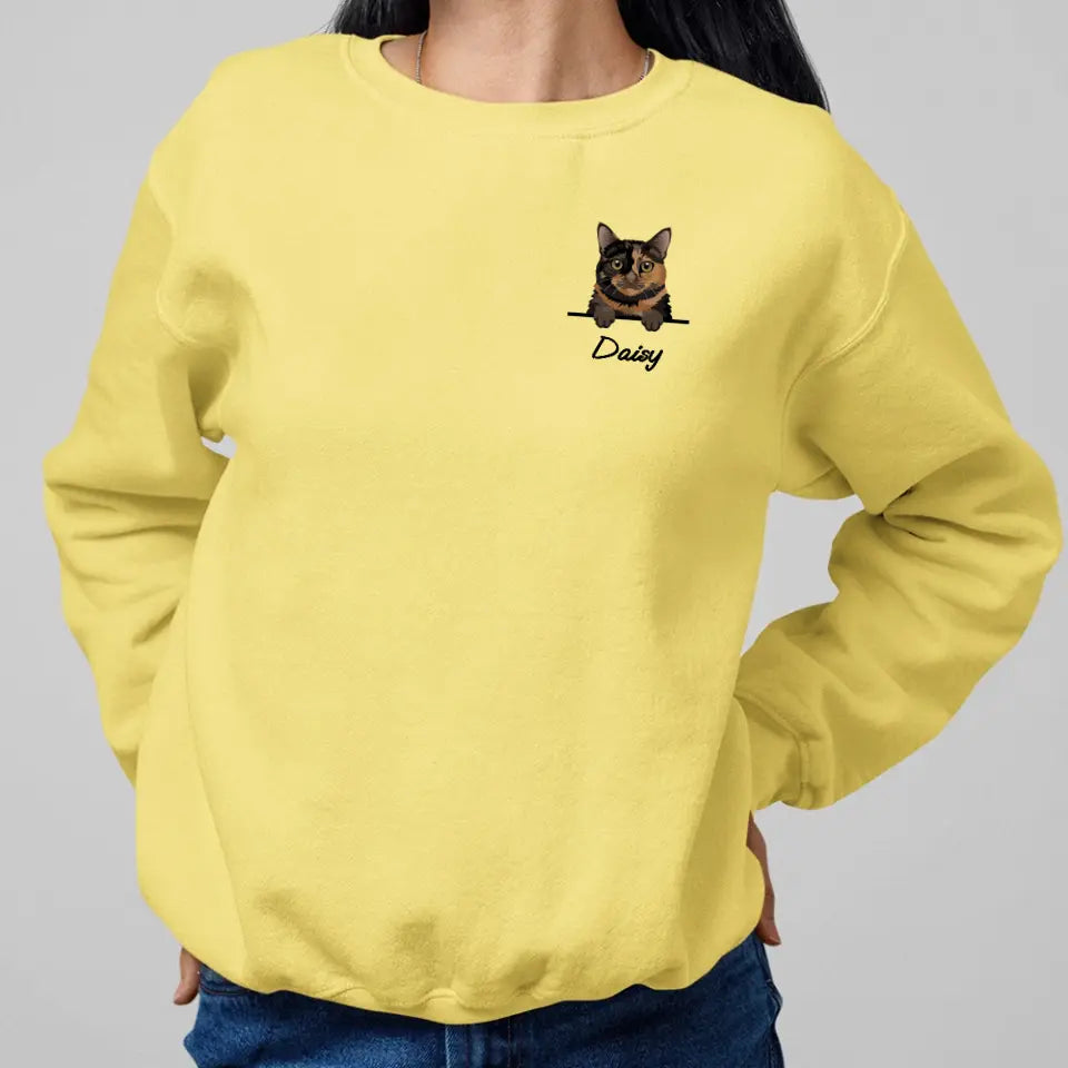Spähende Haustiere - Individuelles Sweatshirt