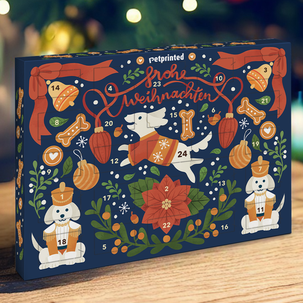 Frohe Weihnachten - Leckerli Adventskalender
