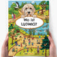 Wo bist du? - Personalisiertes Hunde-Wimmelbuch