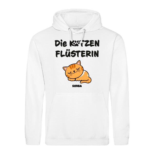 Die Katzenflüsterin - Individueller Hoodie