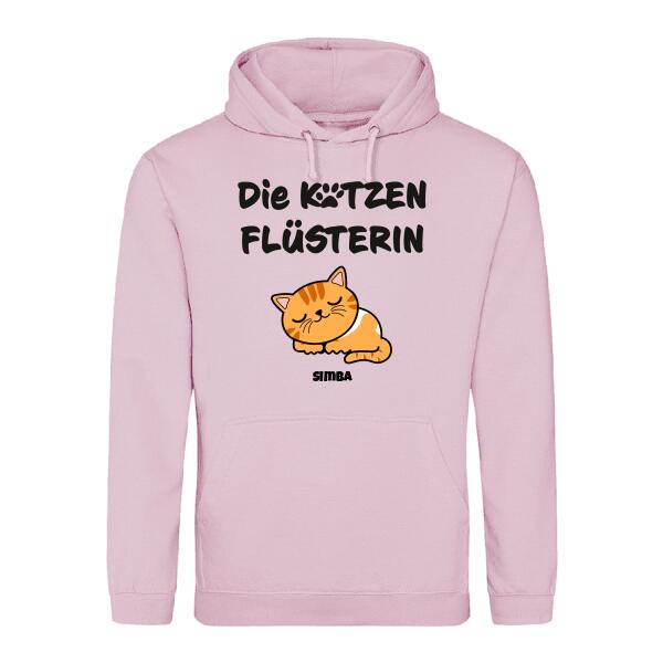 Die Katzenflüsterin - Individueller Hoodie