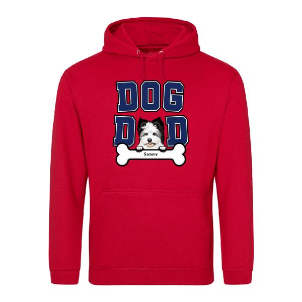 Dog Dad - Individueller Hoodie