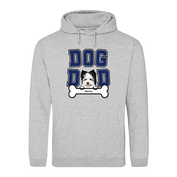 Dog Dad - Individueller Hoodie