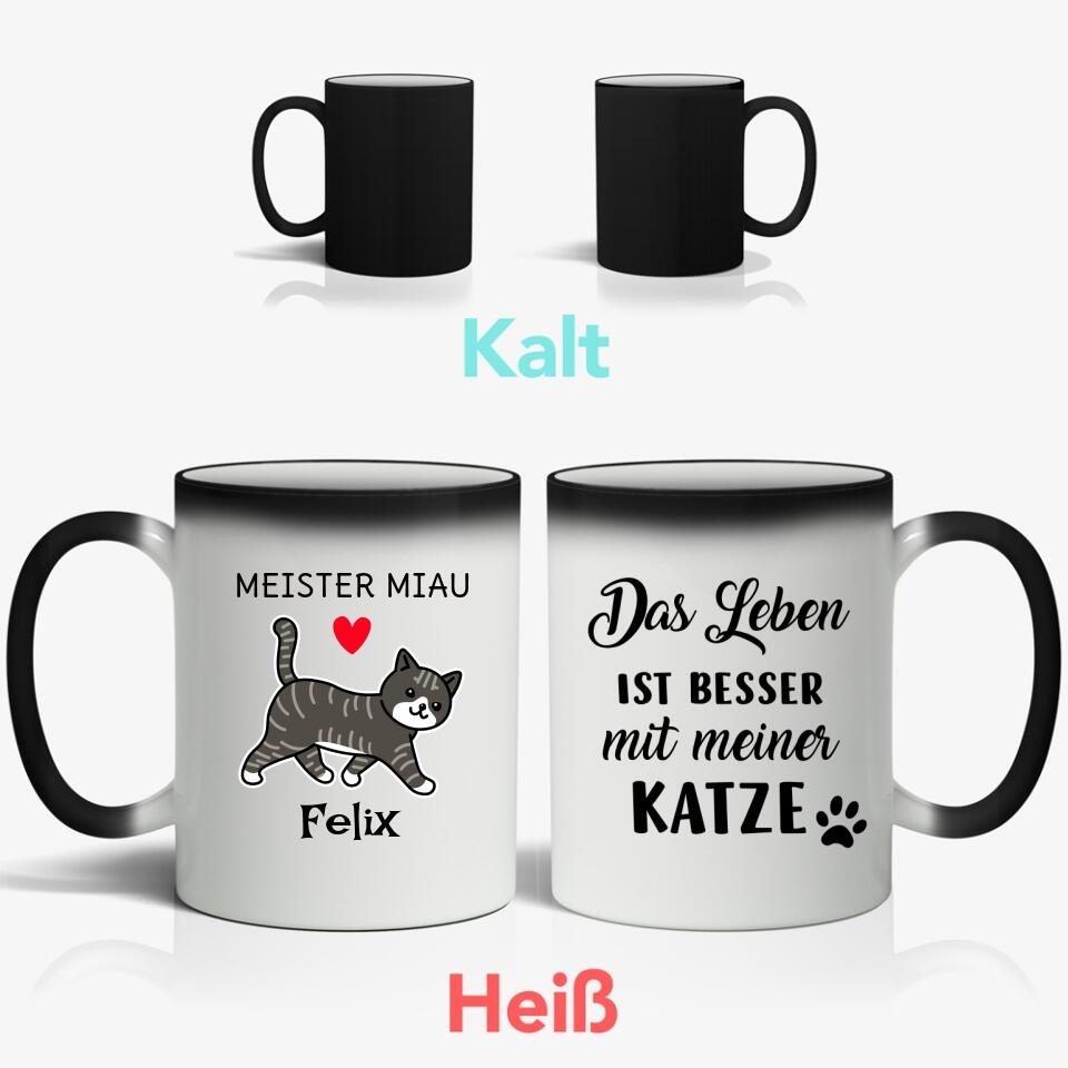 Kuschelkatzen - Individuelle Tasse