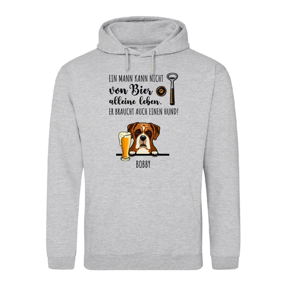 Bier & Wuff - Individueller Hoodie