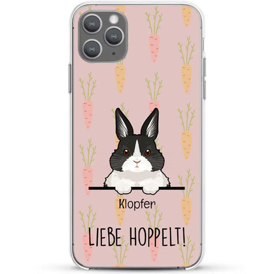 Liebe hoppelt! - Individuelle Handyhülle