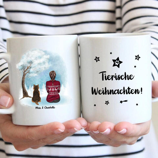 Winterbaum - Individuelle Tasse