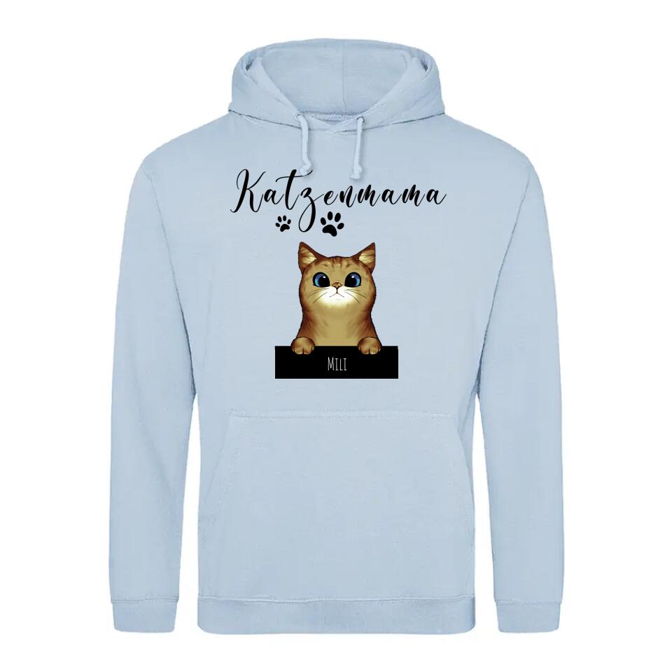 Neugierige Katzen - Individueller Hoodie