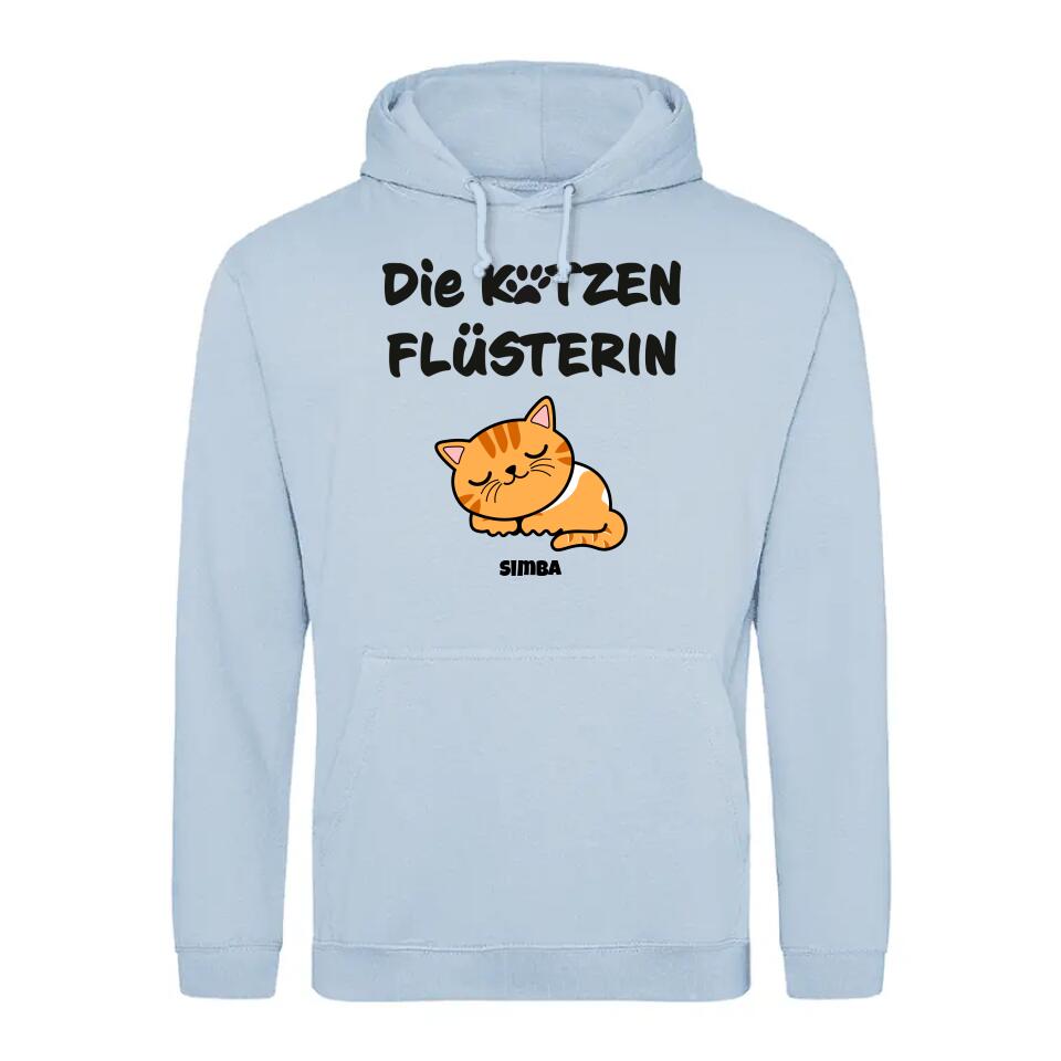 Die Katzenflüsterin - Individueller Hoodie