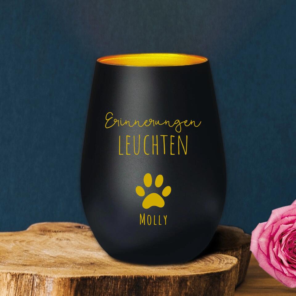 Erinnerungen leuchten - Individuelles Trauerlicht