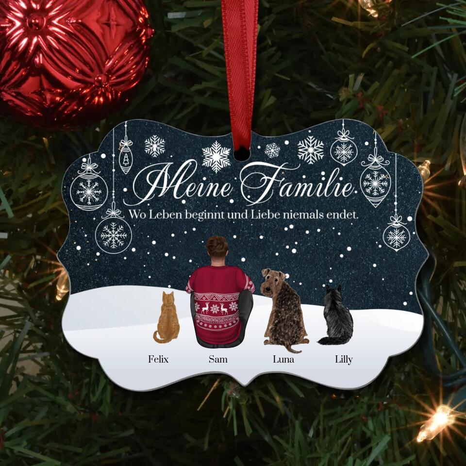 Unsere Familie - Individuelles Ornament