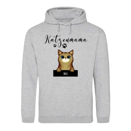 Neugierige Katzen - Individueller Hoodie