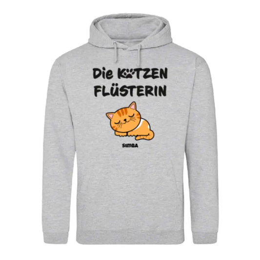 Die Katzenflüsterin - Individueller Hoodie