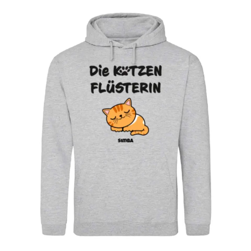 Die Katzenflüsterin - Individueller Hoodie