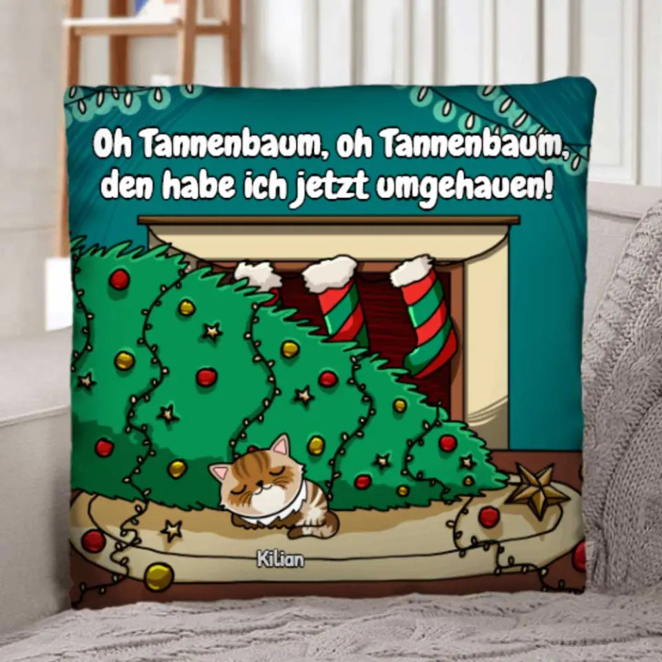 Oh Tannenbaum - Individuelles Kissen