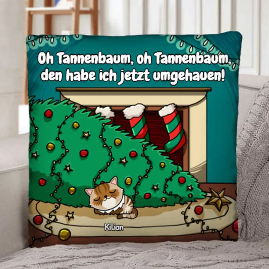 Oh Tannenbaum - Individuelles Kissen