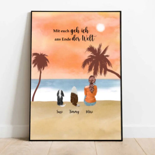 Sommer am Strand (Single) - Individuelles Poster
