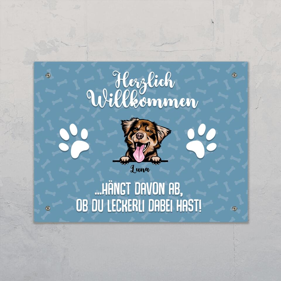 Leckerli - Individuelles Türschild