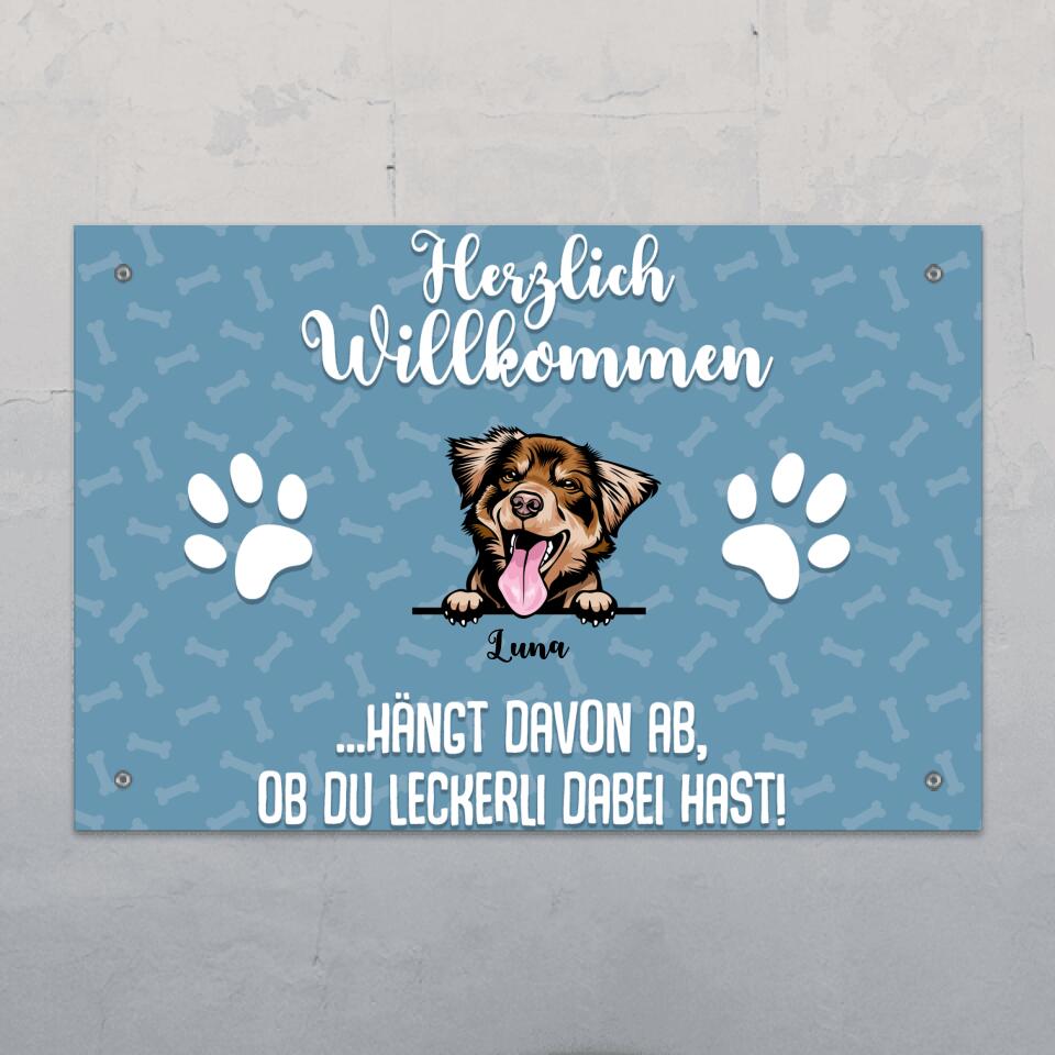 Leckerli - Individuelles Türschild