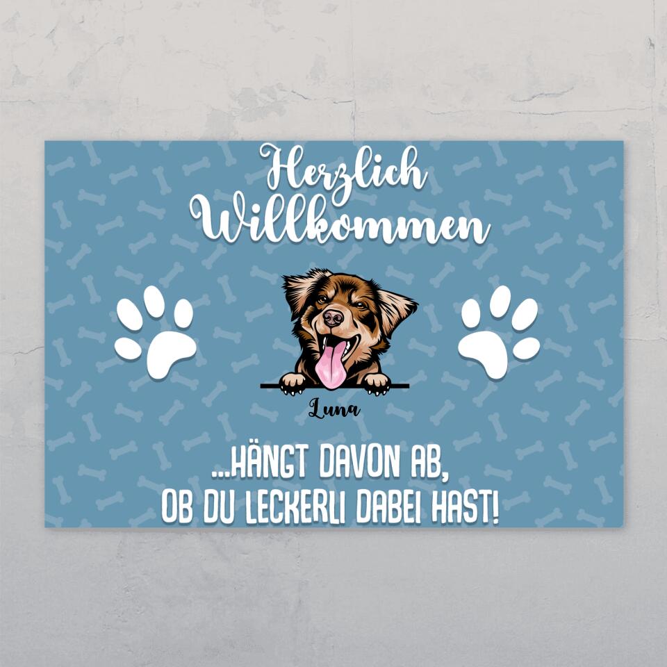 Leckerli - Individuelles Türschild