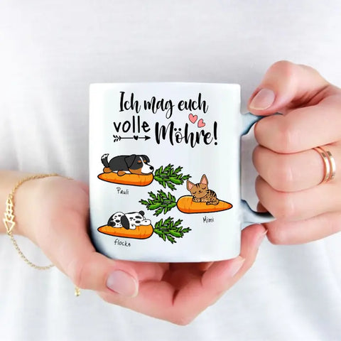 Volle Möhre - Individuelle Tasse - Featured Image