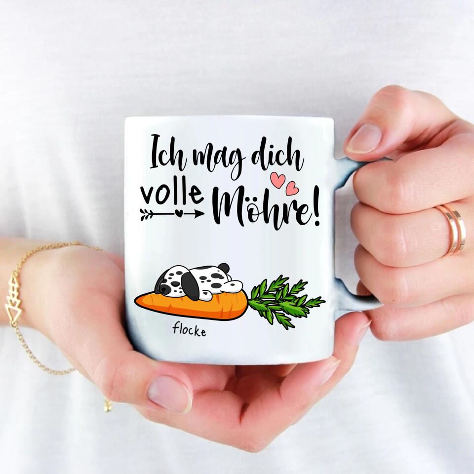 Volle Möhre - Individuelle Tasse