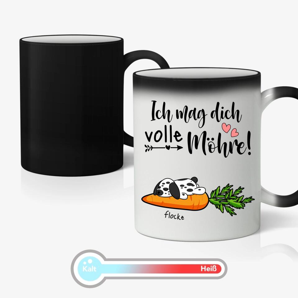 Volle Möhre - Individuelle Tasse