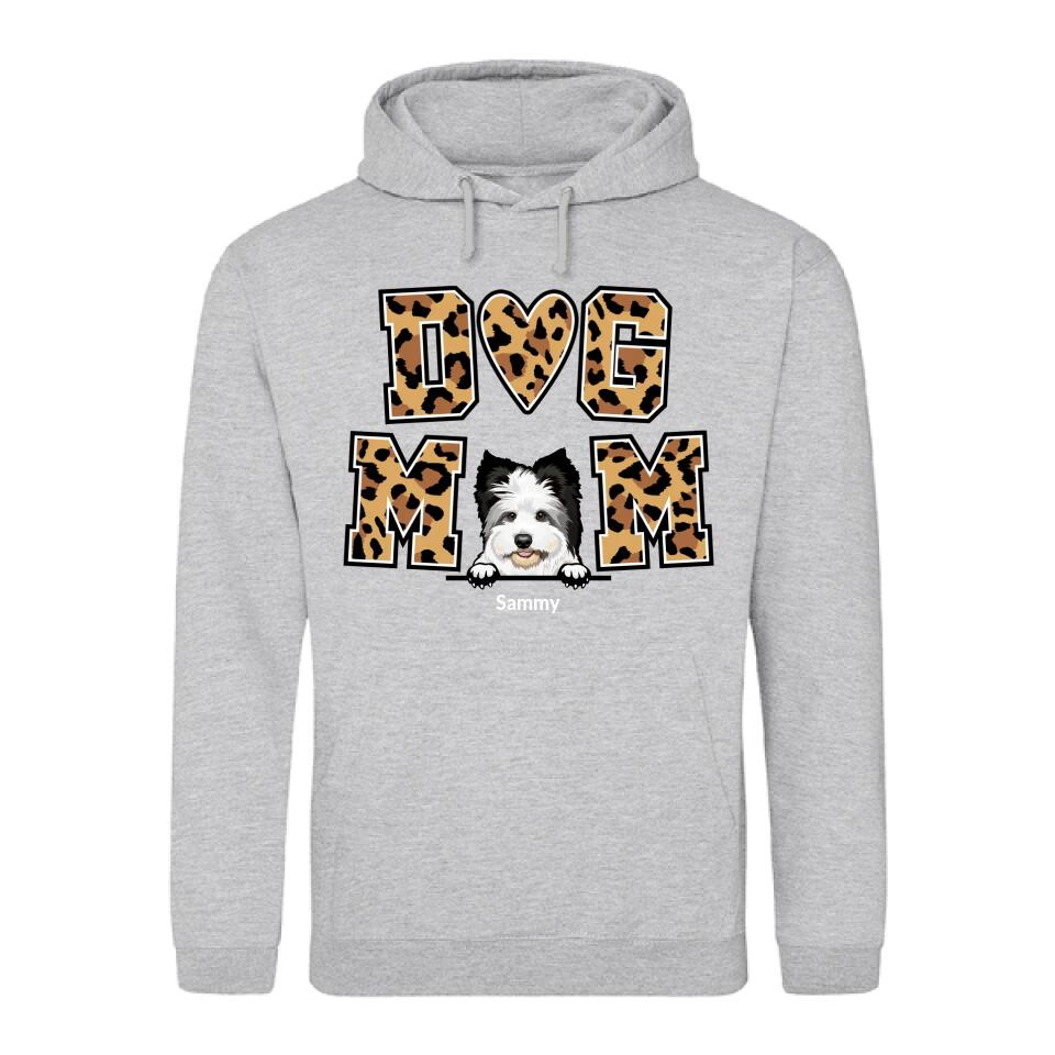 Dog Mom - Individueller Hoodie