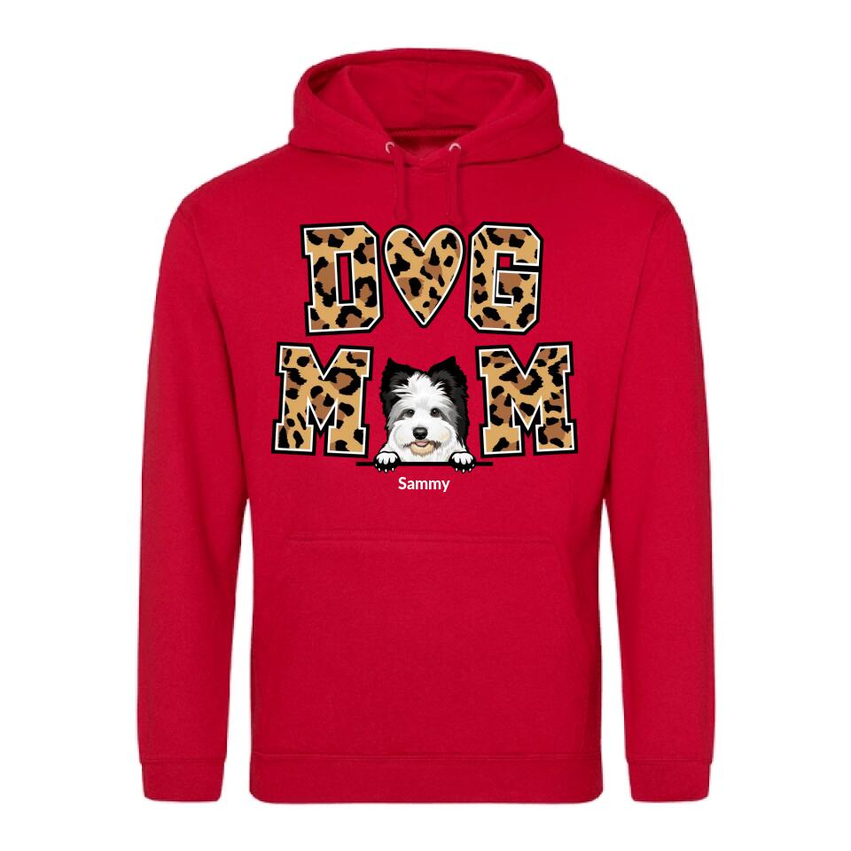 Dog Mom - Individueller Hoodie