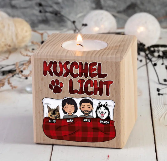 Kuschellicht - Individueller Kerzenwürfel