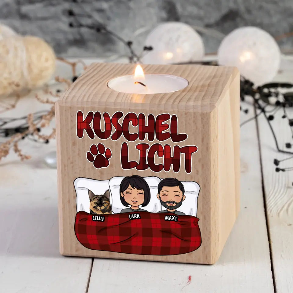 Kuschellicht - Individueller Kerzenwürfel