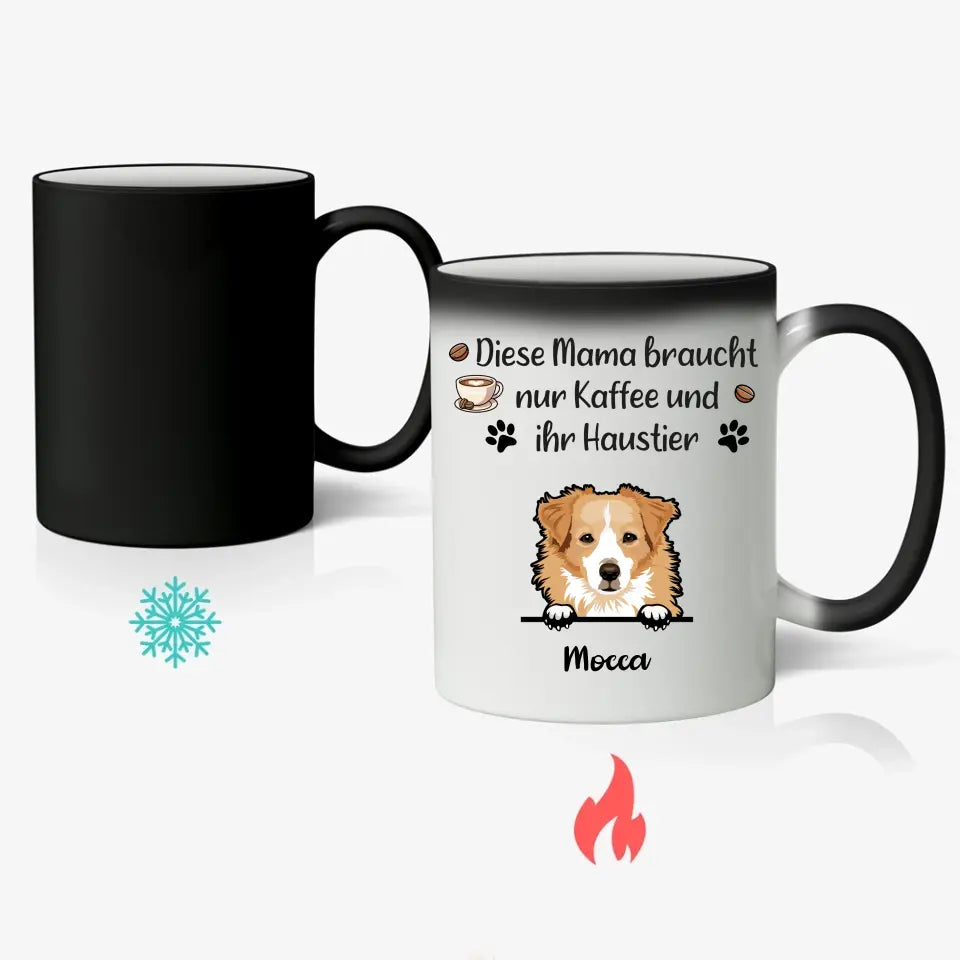 Kaffee und Haustiere - Individuelle Tasse