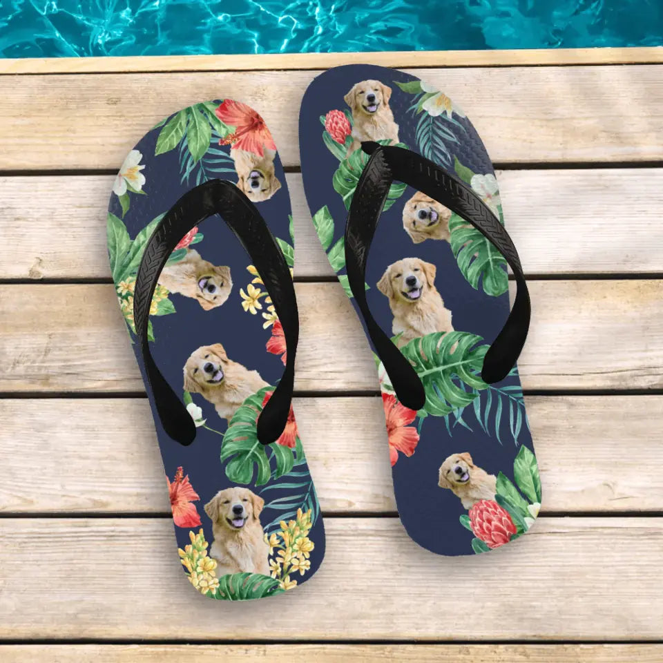 Tropisches Haustier - Individuelle Flip Flops