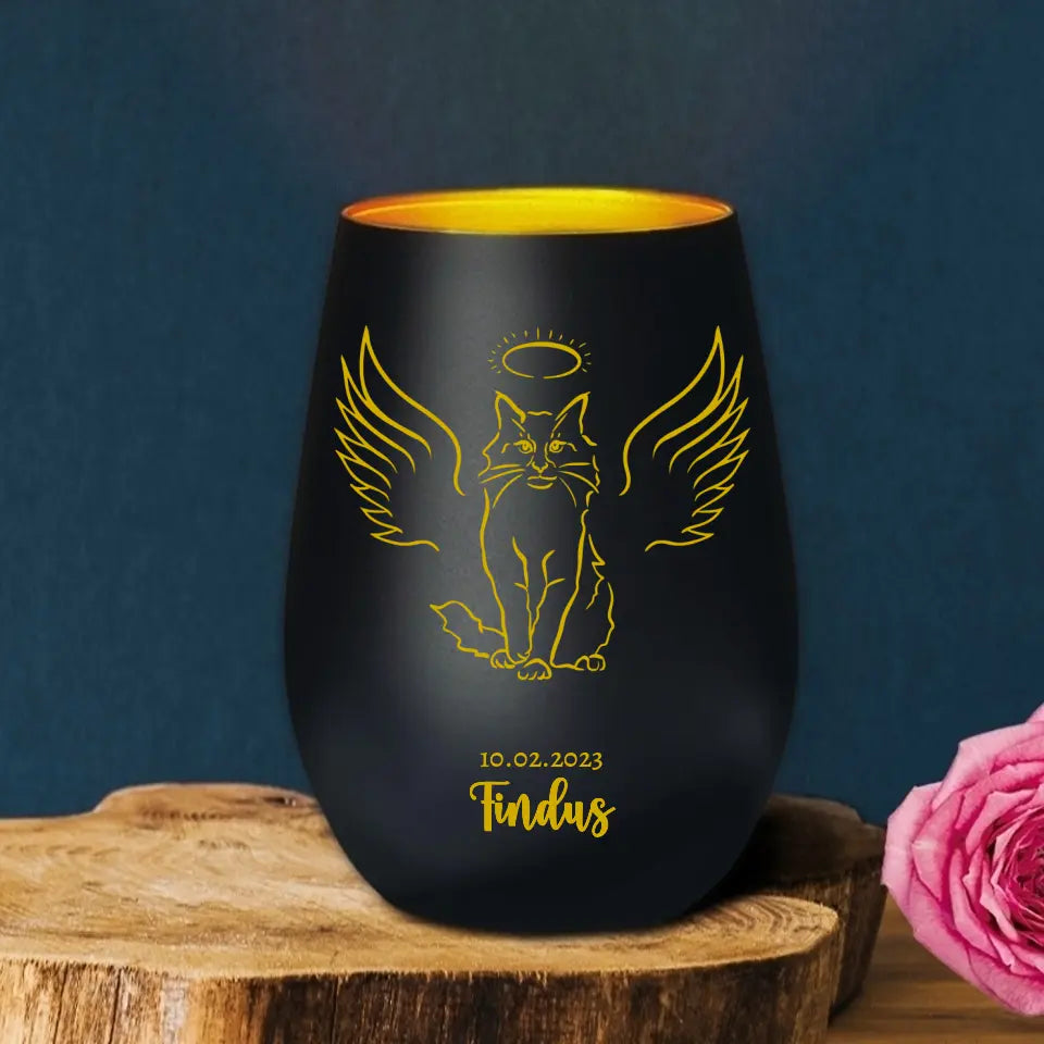 Engelsflügel - Individuelles Trauerlicht