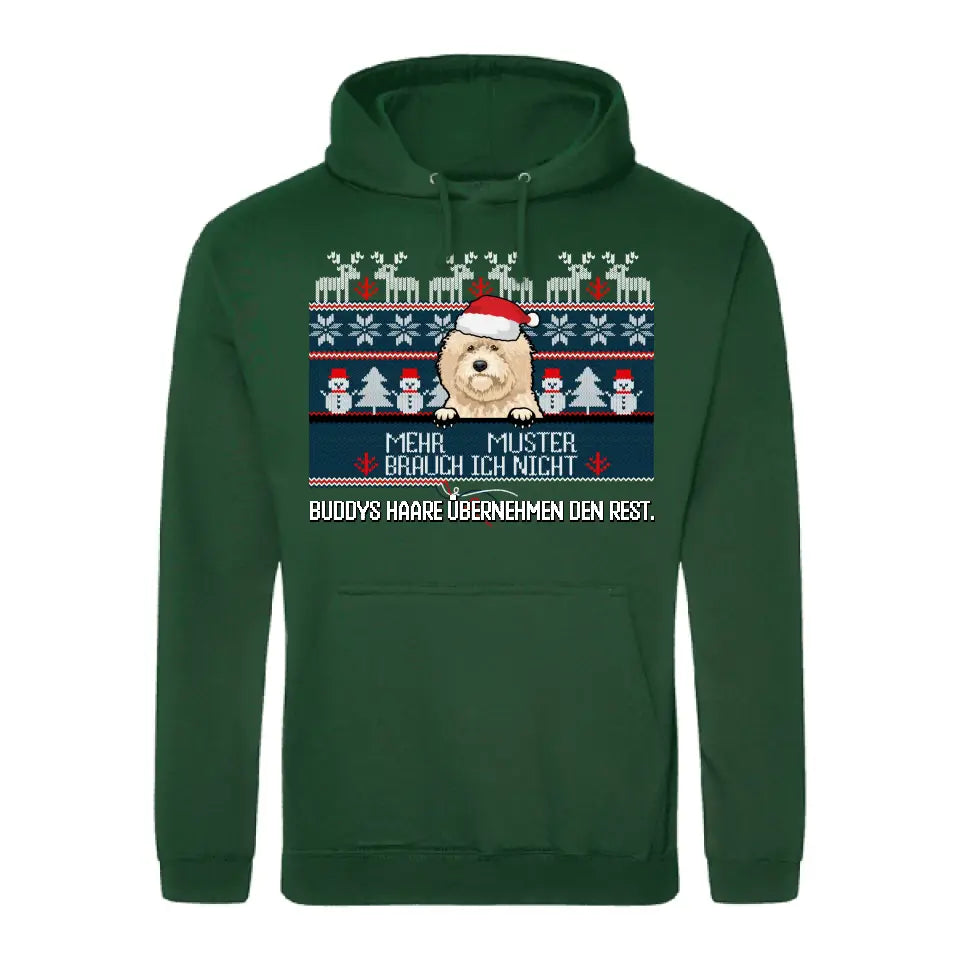Haariger Christmas Sweater - Individueller Hoodie