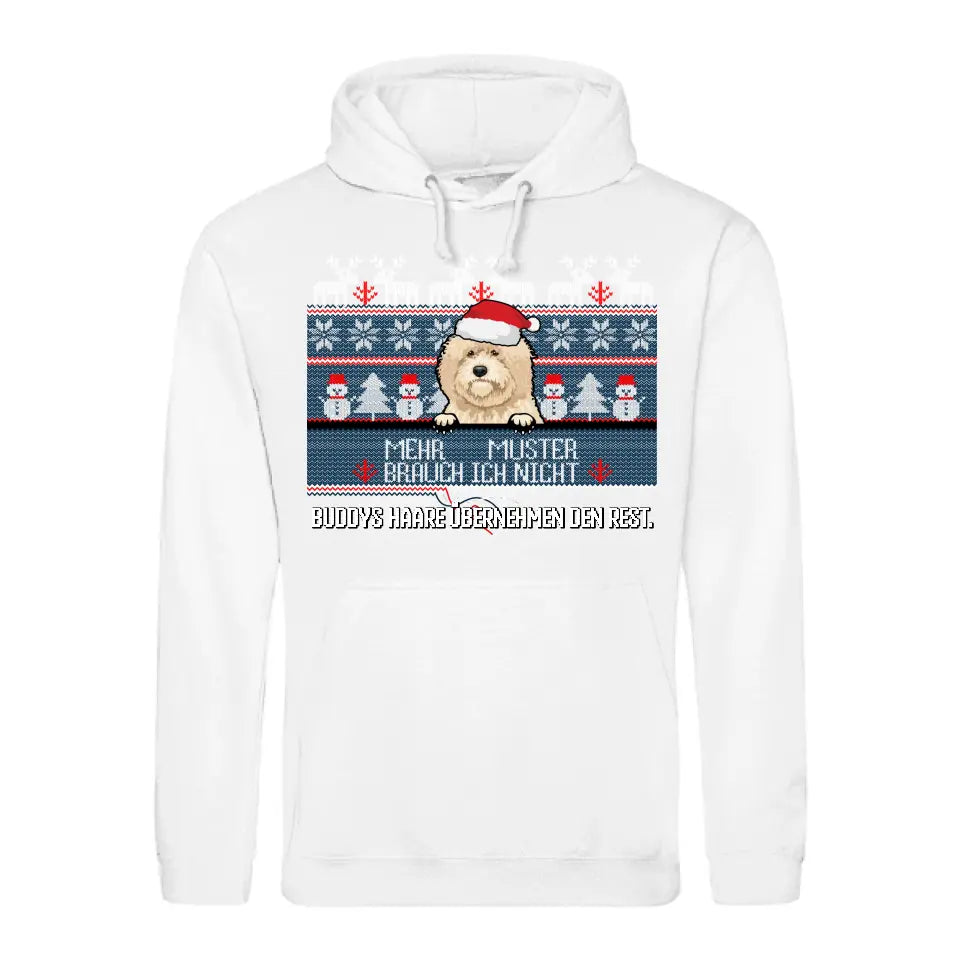 Haariger Christmas Sweater - Individueller Hoodie
