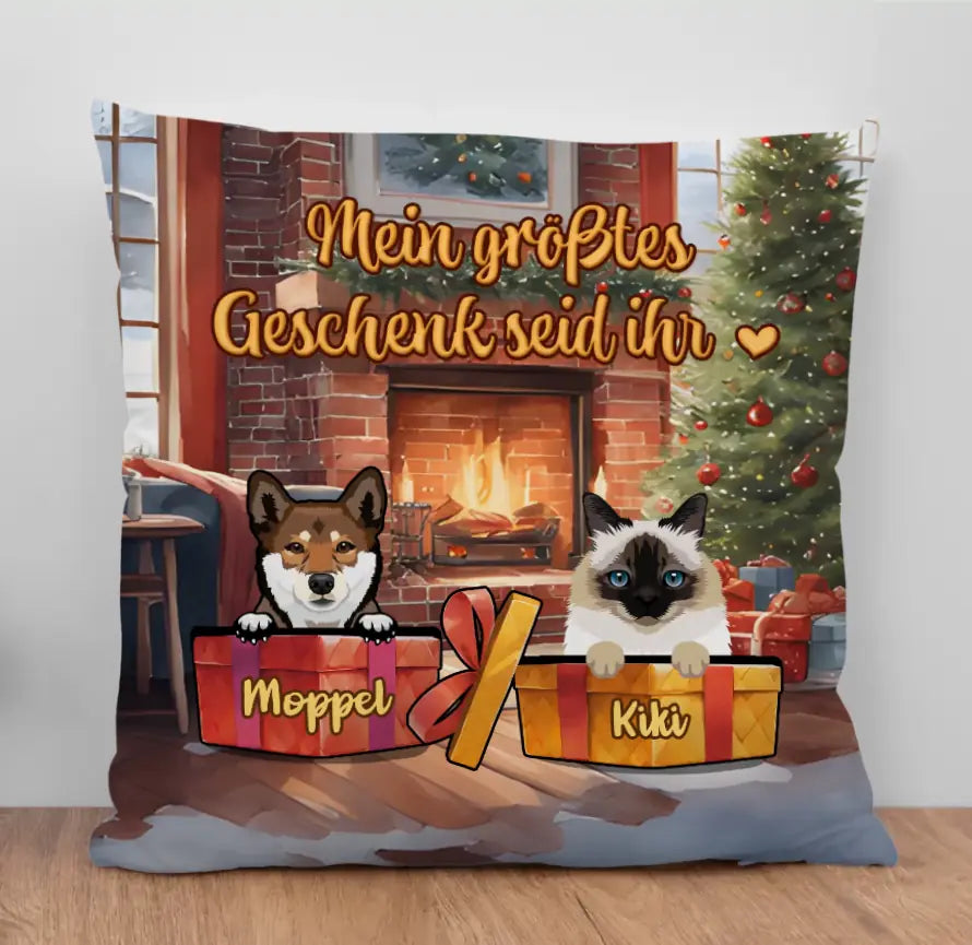 Größtes Geschenk - Individuelles Kissen