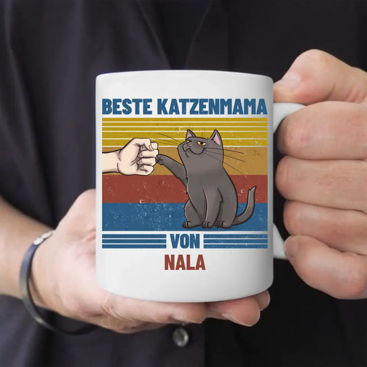 Beste Katzeneltern von - Individuelle Tasse