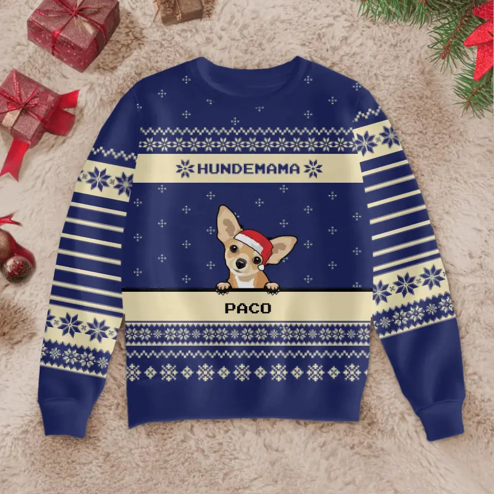 Haustiereltern - Individueller Ugly Christmas Sweater