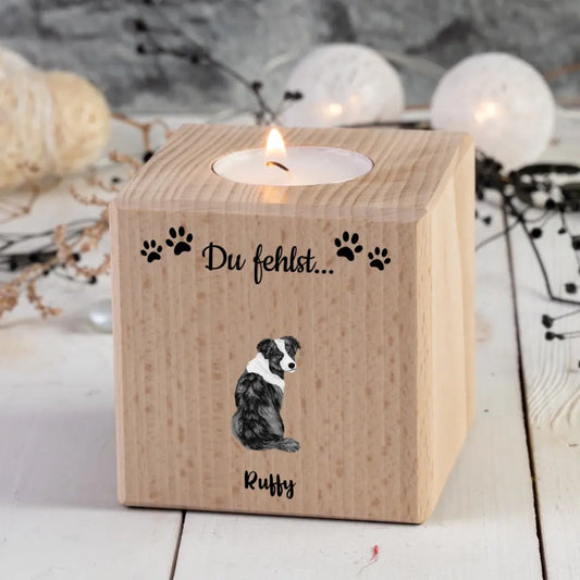 Du Fehlst - Individueller Kerzenwürfel